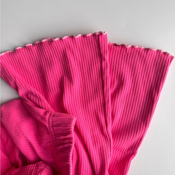 Wild Fable Hot Pink Flared Pants - Picture 5 of 6